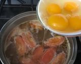 Hình bước làm 3 của món Canh riêu trứng