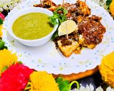 A picture of step 5 of Navratri Special Paneer Thecha.