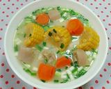 Hình bước làm 6 của món Canh Ngô Hầm Đuôi Lợn 옥수수 스프 스튜 돼지 꼬리
