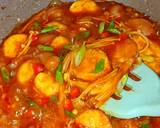 Cara Membuat Tofu Enoki spicy souse koreanfood gochujang 5