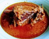 A picture of step 11 of BushMeat Stew.