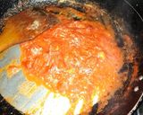 A picture of step 1 of Anday wala burger.