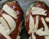 Foto del paso 6 de la receta: BERENJENAS RELLENAS A LA NAPOLITANA SALUDABLES(relleno verduras y berenjena)