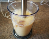 Foto del paso 3 de la receta: Batido de manzana, plátano y cítricos 🍋 🍏 🍌