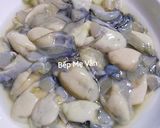Hình bước làm 1 của món Hàu nướng phô mai