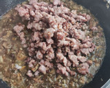 Foto del paso 5 de la receta: Pasta Mafalde di Napoli con butifarra, boletus y parmesano