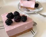 Cara Membuat Blackberry cheesecake 4