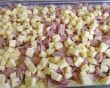 Foto del paso 4 de la receta: Arroz al horno con crema, jamón y queso