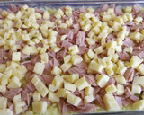 Foto del paso 4 de la receta: Arroz al horno con crema, jamón y queso