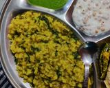 પાલક મેથી ની વઘારેલી ખીચડી (Palak Methi Vaghareli Khichdi Recipe In Gujarati) રેસીપી સ્ટેપ5ફોટો