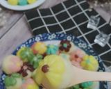 Hình bước làm 7 của món Bánh trôi nước hình hoa 🌼🌺🌸🌹bằng bột nếp+ khoai lang