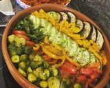 Foto del paso 2 de la receta: Ensalada de canónigos, espelta y verdura asada