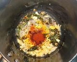 A picture of step 2 of Tomato Saar/Rasam.