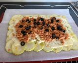 Foto del paso 3 de la receta: Pastel de calabacín y pollo
