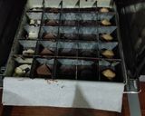 Foto langkah ke 8 dari resep Brownies Sekat Panggang Shiny dengan Food Processor.
