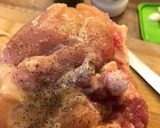 Zöldségágyon sült natúr csirkecomb recept fázis 2 fotója