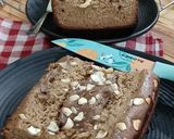 A picture of step 8 of Coffee Chocolate Banana Bread : Eggless.