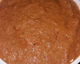 A picture of step 4 of Kara chutney.