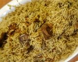 A picture of step 5 of Meat pulao.