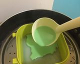 Foto langkah ke 8 dari resep Kue lapis pandan.
