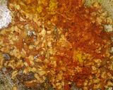 A picture of step 2 of Chicken sauce.