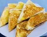 Foto langkah ke 6 dari resep Roti Bakar Cokelat Keju.