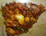 A picture of step 14 of Indian pizza.