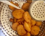 A picture of step 3 of Kunun tsamiya da kosai.
