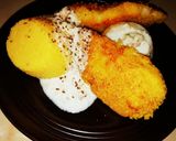 Pas rețetă Șalău (file) în crustă crispy de mălai 3 fotografie