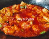 Foto langkah ke 14 dari resep Balado Basah Udang-Pete-Tahu ala Rumah Kami.