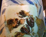 A picture of step 2 of Nawabi Brinjal.