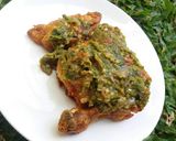 Foto langkah ke 9 dari resep Ayam Goreng Sambal Cabe Ijo.