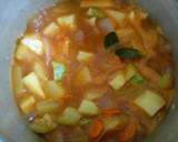 صورة لخطوة 1 من وصفة حساء السمك soupe de poisson