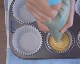 A picture of step 8 of Chocolate ChunkPistachio Muffins.