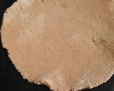 A picture of step 11 of Oats ki roti.