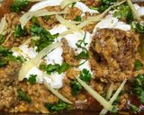 A picture of step 8 of Mutton handi.