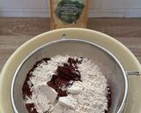 Foto langkah ke 3 dari resep Brownies Kukus Gluten Free.
