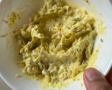 Gambar langkah 1 resipi Garlic spread & Garlic bread.