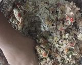 A picture of step 1 of Bajray k kabab / Millet kabab.