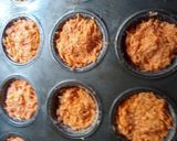 Foto del paso 3 de la receta: Muffins de zanahoria con corazón de queso