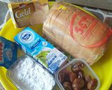 Foto langkah ke 1 dari resep Setup Roti Kurma.