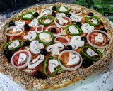 Foto del paso 8 de la receta: PIZZA Caprese con Chorizo Español y Olé...!