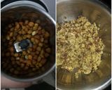 A picture of step 1 of Chana cabbage fritters.