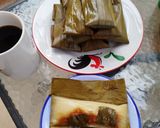 Foto langkah ke 5 dari resep Lemet Gula Merah.