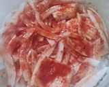 Hình bước làm 1 của món Mứt dừa ngũ sắc