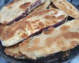 Foto del paso 6 de la receta: 🍆❕️Milanesas de Berenjenas ralladas con guarnición de Champiñones y Portobellos