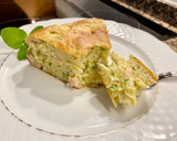 Foto del paso 13 de la receta: Pastel salado con calabacín, pavo y queso