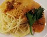 Vadas mártás spagettivel recept fázis 3 fotója