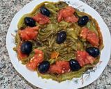 Une image de l'étape 5 de Salade au poivron vert.