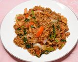 รูปขั้นตอนการทำที่ 7 ของ ข้าวผัดโบราณ